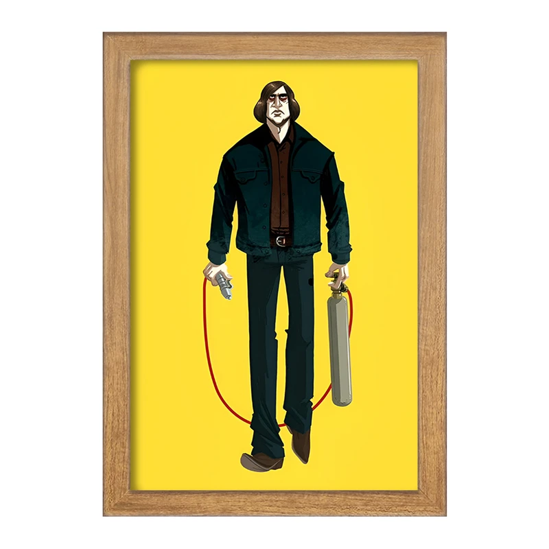 تابلو خندالو طرح جایی برای پیرمردها نیست (No Country for Old Men) کد F13551