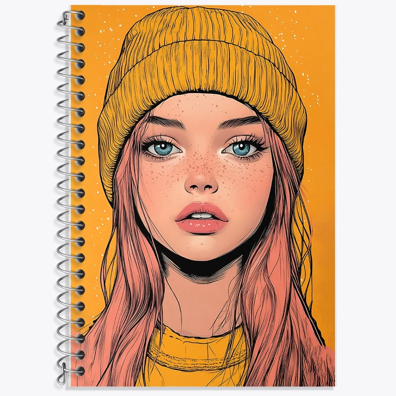 دفتر نت موسیقی 50 برگ خندالو طرح دخترانه کد F9636