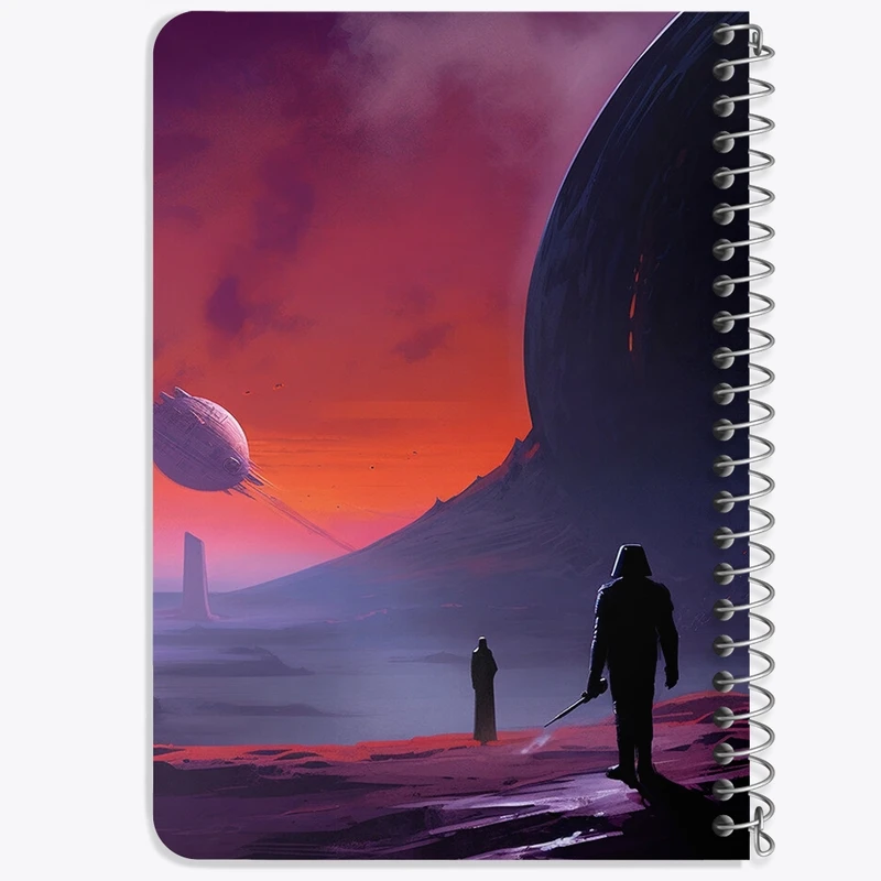 دفتر یادداشت 50 برگ خندالو طرح جنگ ستارگان (Star Wars) کد F505