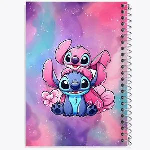 دفتر مشق 50 برگ خندالو طرح استیچ کد F11971