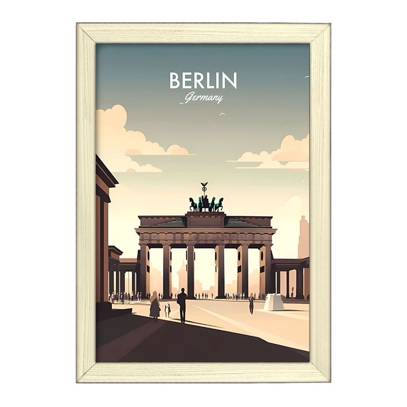 تابلو خندالو طرح برلین (Berlin) کد F6322