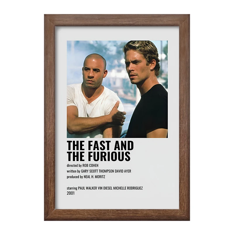 تابلو خندالو طرح سریع و خشمگین (Fast Furious) کد F13316