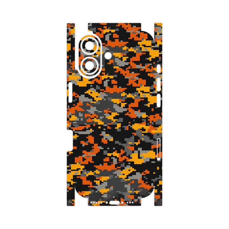 برچسب پوششی ماهوت مدل Army_Autumn_Pixel-FullSkin مناسب برای گوشی موبایل اپل iPhone 17