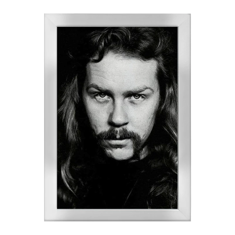 تابلو خندالو طرح جیمز هتفیلد گروه موسیقی متالیکا Metallica  کد 3256