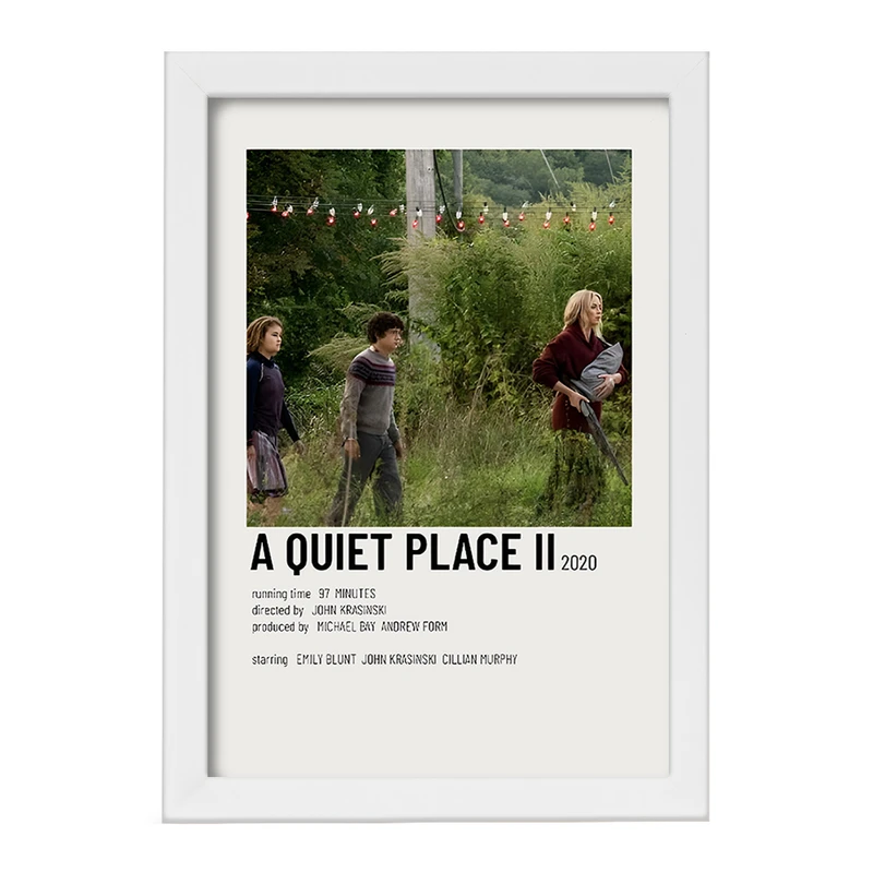 تابلو خندالو طرح یک مکان ساکت (A Quiet Place) کد F13117