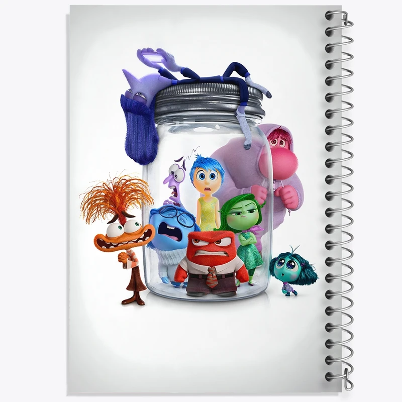 دفتر لیست خرید 50 برگ خندالو طرح اینساید اوت کد F3352