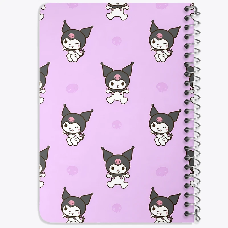 دفتر یادداشت 50 برگ خندالو طرح کرومی (Kuromi) کد N9065