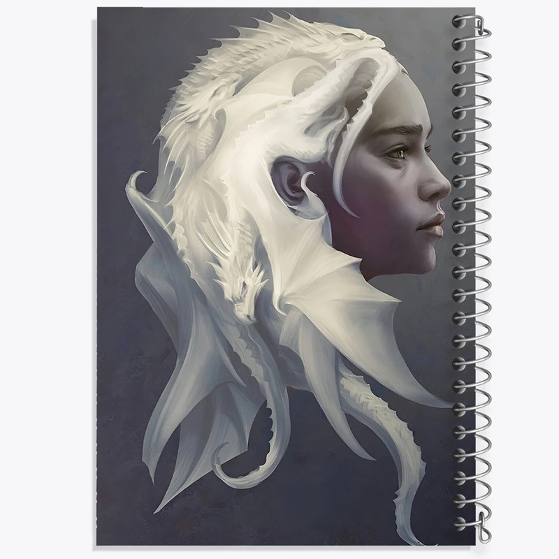 دفتر لیست خرید 50 برگ خندالو طرح بازی تاج و تخت (Game Of Thrones) کد F10159