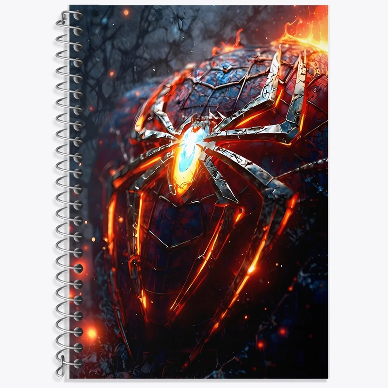 دفتر لغت 50 برگ خندالو طرح مرد عنکبوتی کد F9143