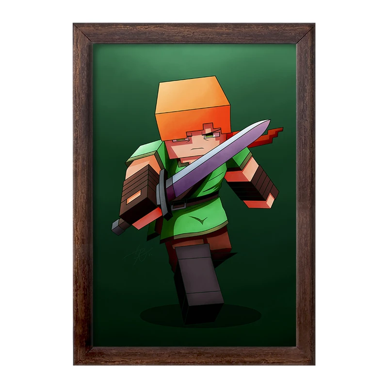 تابلو خندالو طرح ماینکرافت (Minecraft) کد F14096