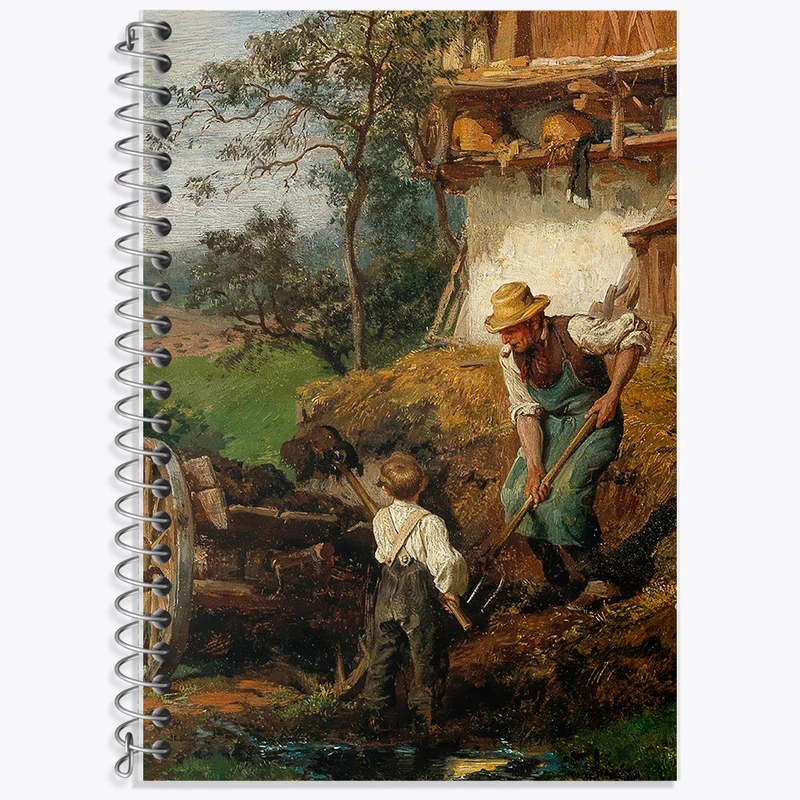 دفتر نت موسیقی 50 برگ خندالو طرح نقاشی یاور کوچولو اثر فلیکس شلزینگر کد F12312