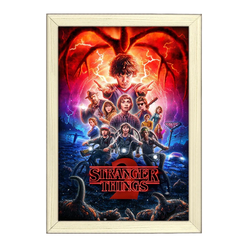 تابلو خندالو طرح سریال استرنجر تینگز Stranger Things  کد 19301