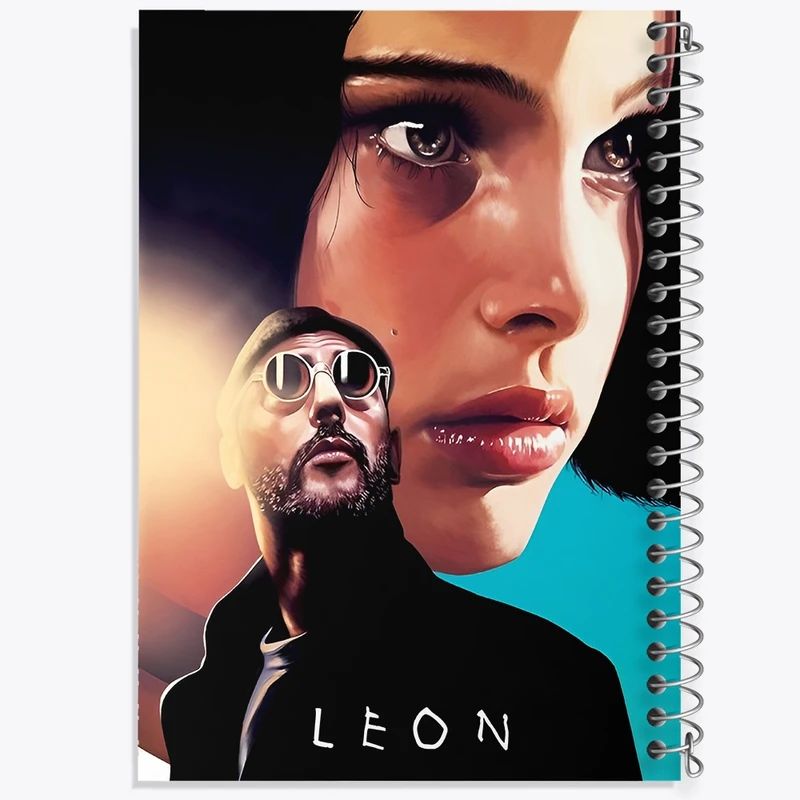 دفتر لیست خرید 50 برگ خندالو طرح لئون و ماتیلدا کد F13563