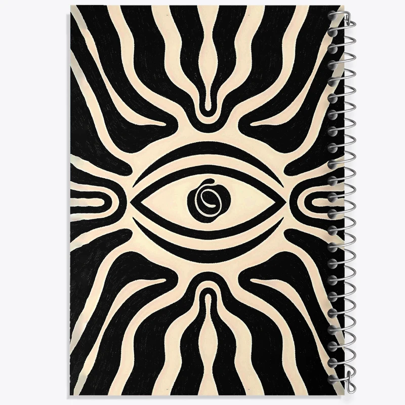 دفتر نقاشی 50 برگ خندالو طرح انتزاعی کد F10114