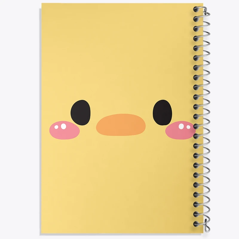 دفتر طراحی 50 برگ خندالو طرح جوجه کد N985