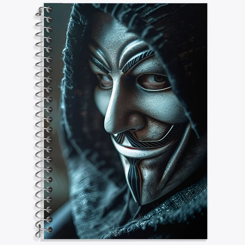 دفتر لغت 50 برگ خندالو طرح هکر کد F9645