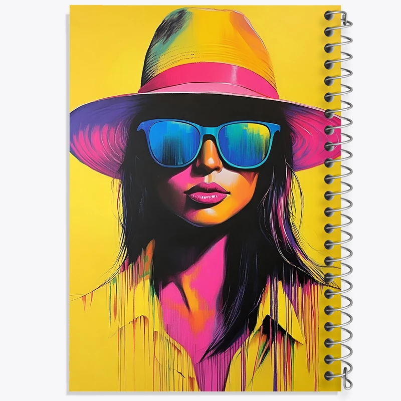 دفتر مشق 50 برگ خندالو طرح دخترانه کد F9638