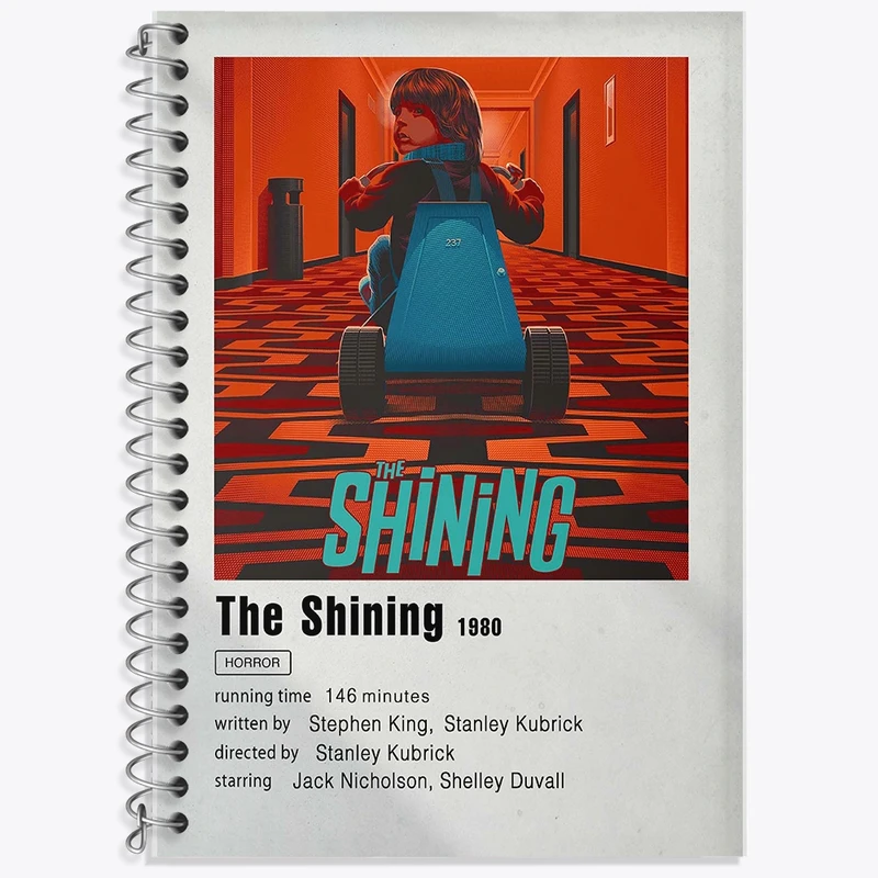 دفتر لغت 50 برگ خندالو طرح درخشش (The Shining) کد F11313