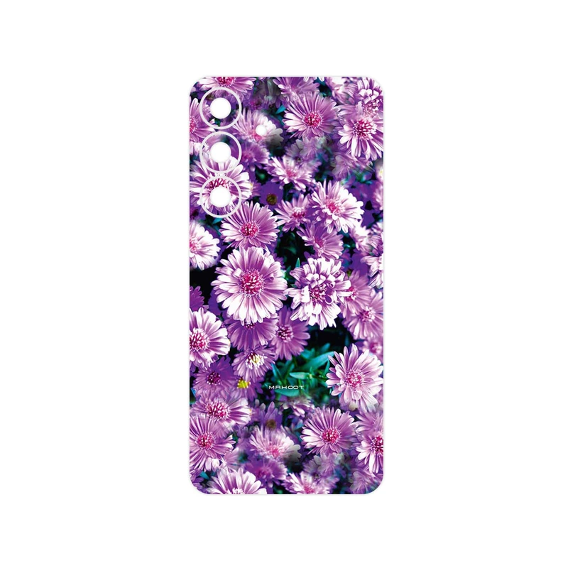 برچسب پوششی ماهوت مدل Purple_Flower مناسب برای گوشی موبایل سامسونگ Galaxy S25 FE