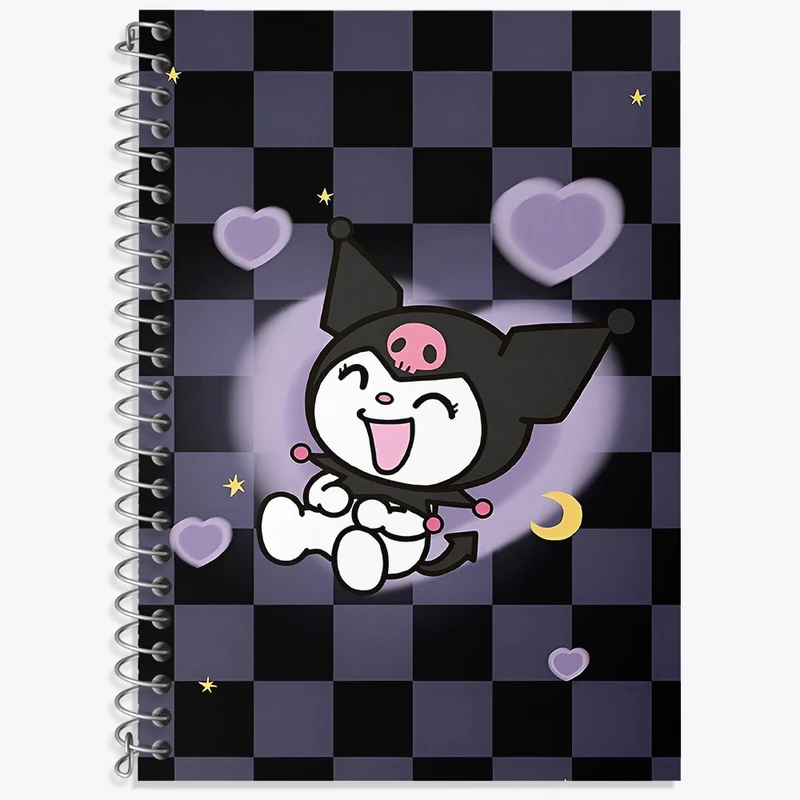 دفتر لغت 50 برگ خندالو طرح کورومی و مای ملودی کد F3755