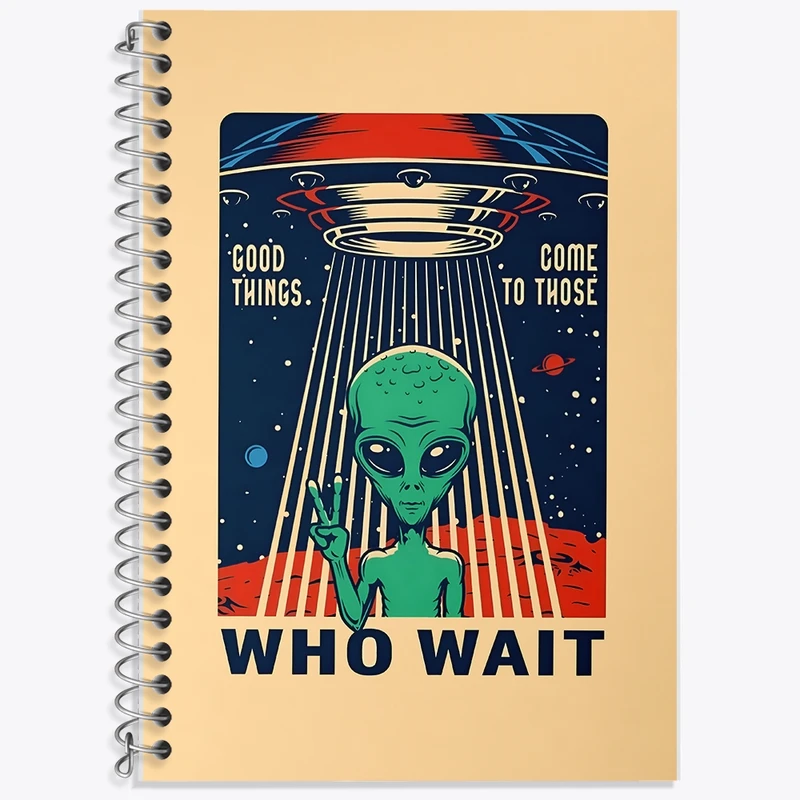 دفتر لغت 50 برگ خندالو طرح آدم فضایی ها کد F10487