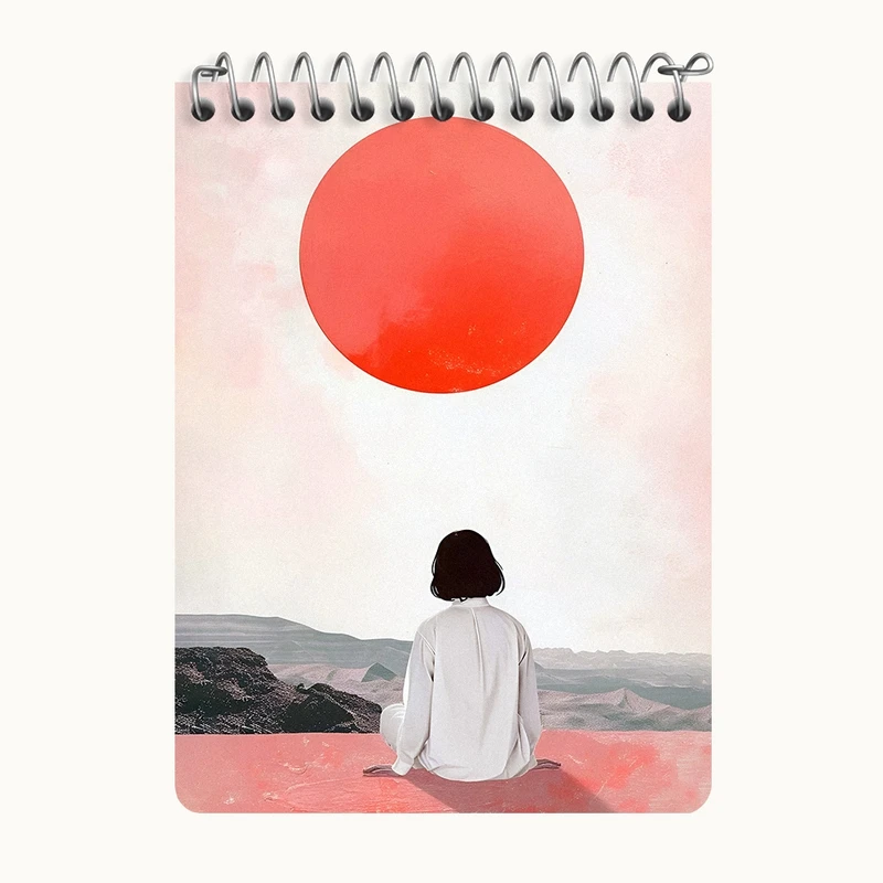 دفتر یادداشت 50 برگ خندالو طرح دخترانه کد N6302