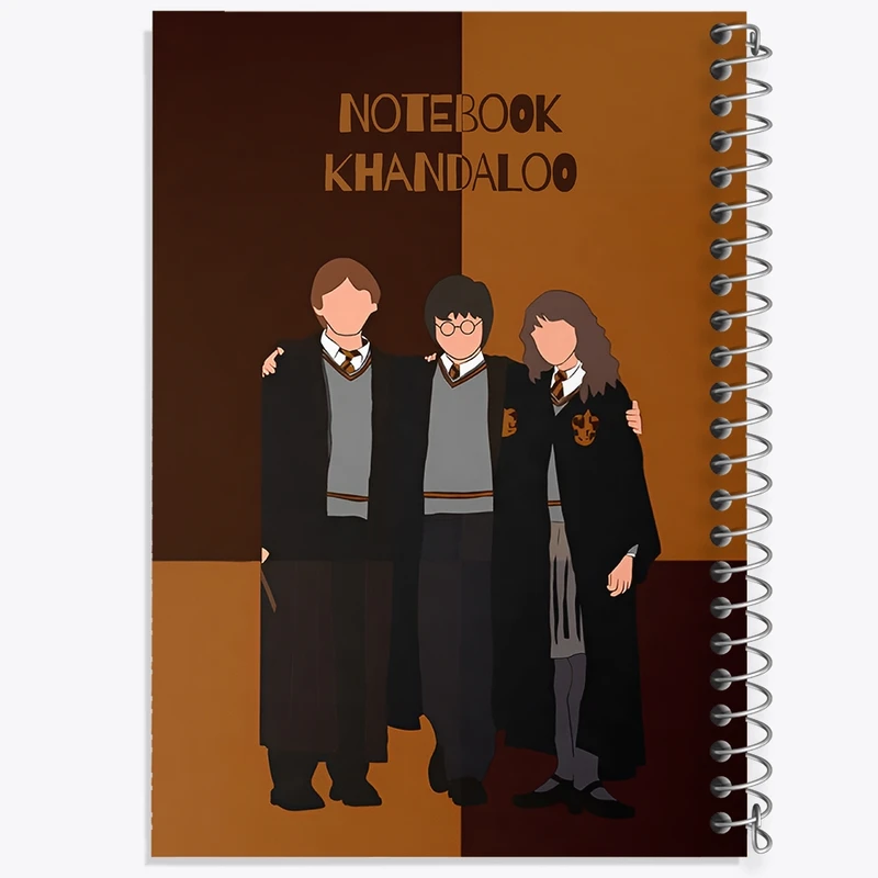 دفتر لیست خرید 50 برگ خندالو طرح هری پاتر (Harry Potter) کد N7204