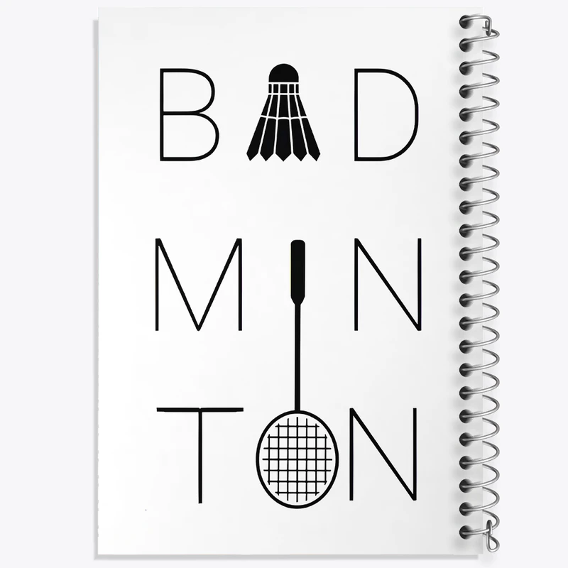 دفتر مشق 100 برگ خندالو طرح بدمینتون کد F12000