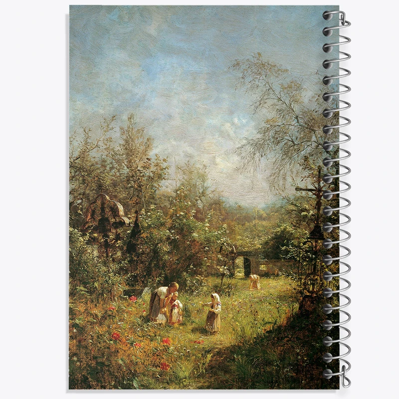 دفتر نقاشی 50 برگ خندالو طرح نقاشی ورفالنر فریدهوف در گویسرن اثر اولگا ویزینگر کد F12475