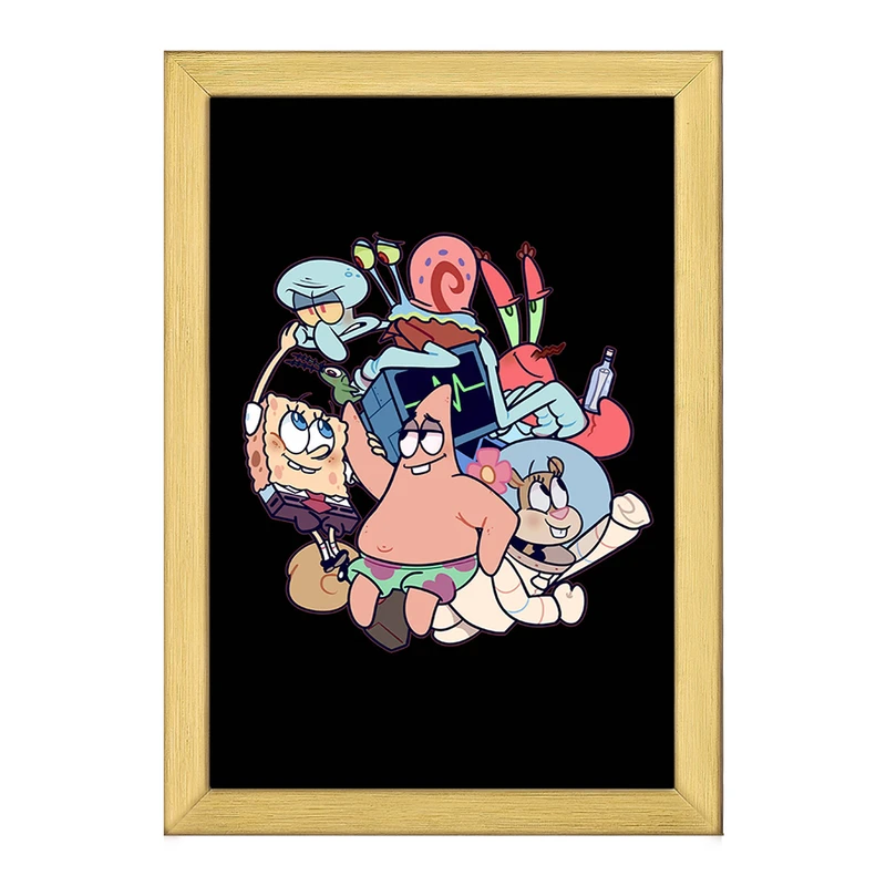 تابلو خندالو طرح باب اسفنجی کد F2211