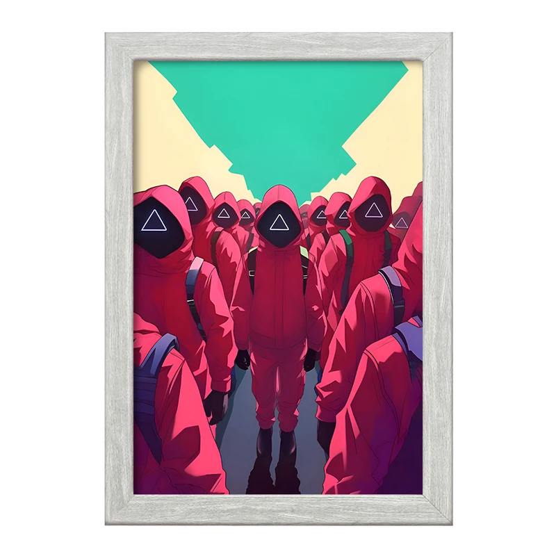 تابلو خندالو طرح بازی مرکب (Squid Game) کد F11851