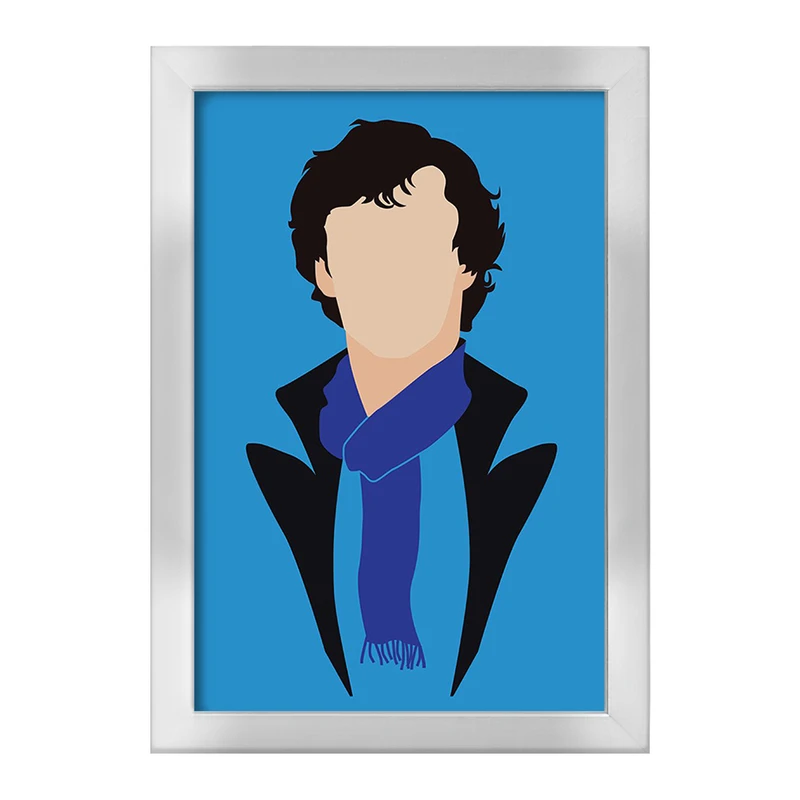 تابلو خندالو طرح شرلوک هولمز Sherlock Holmes  کد 10157