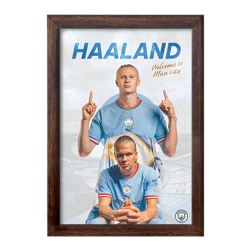 تابلو خندالو طرح ارلینگ هالند (Erling Haaland) کد F14279