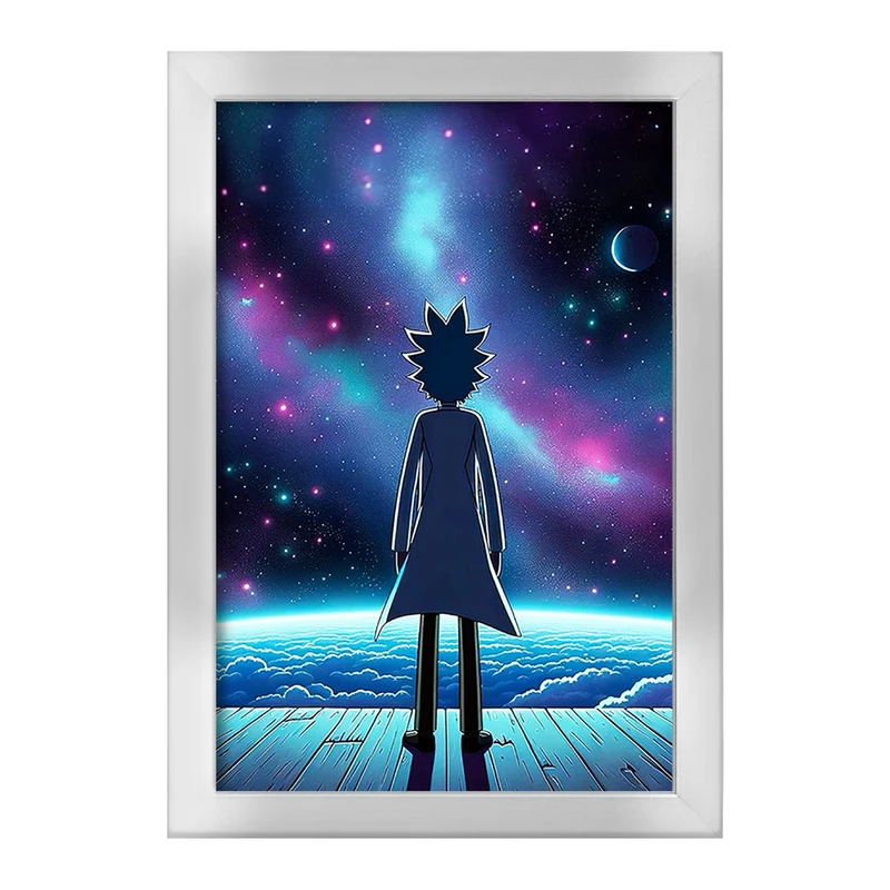 تابلو خندالو طرح ریک و مورتی (Rick and Morty) کد F4170