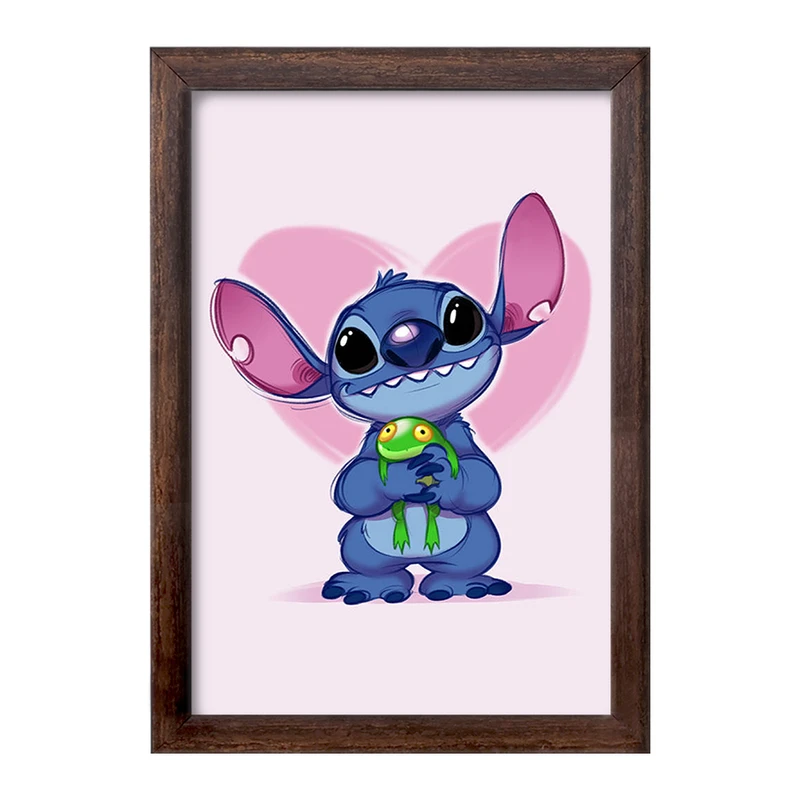 تابلو خندالو طرح استیچ (Stitch) کد 37202