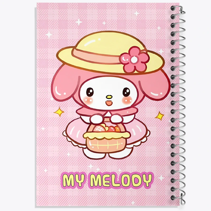 دفتر مشق 50 برگ خندالو طرح مای ملودی (My Melody) کد N9020