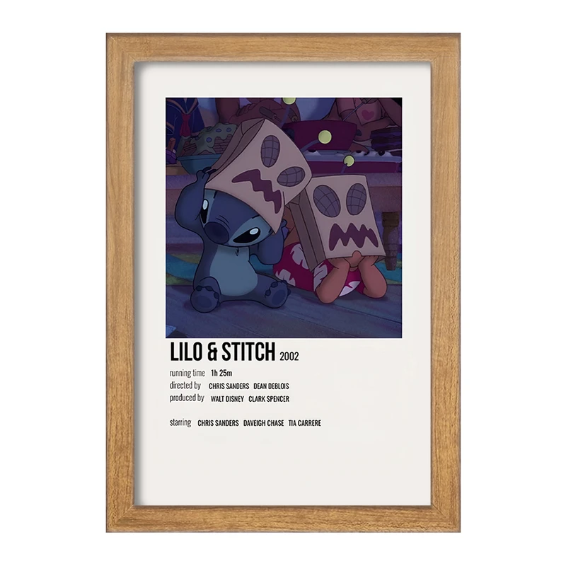 تابلو خندالو طرح لیلو و استیچ (Lilo & Stitch) کد F13215