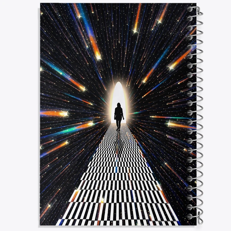 دفتر شطرنجی 50 برگ خندالو طرح به سوی نور کد F4566