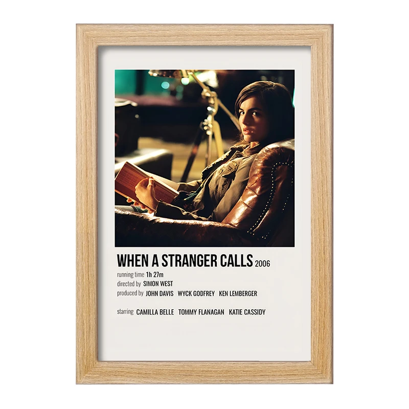 تابلو خندالو طرح When A Stranger Calls کد F13011