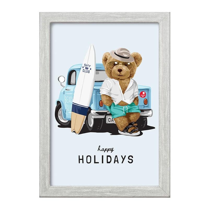 تابلو خندالو طرح تدی Teddy کد 26165