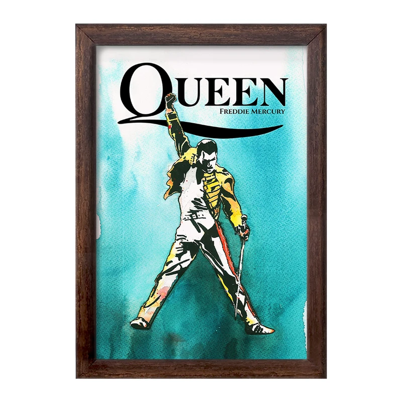 تابلو خندالو طرح فردی مرکوری (Freddie Mercury) کد F11452