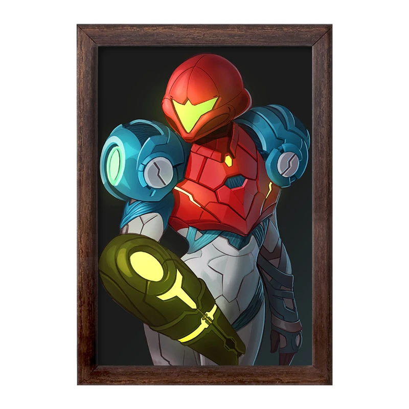 تابلو خندالو طرح بازی متروید (Metroid) کد 35623