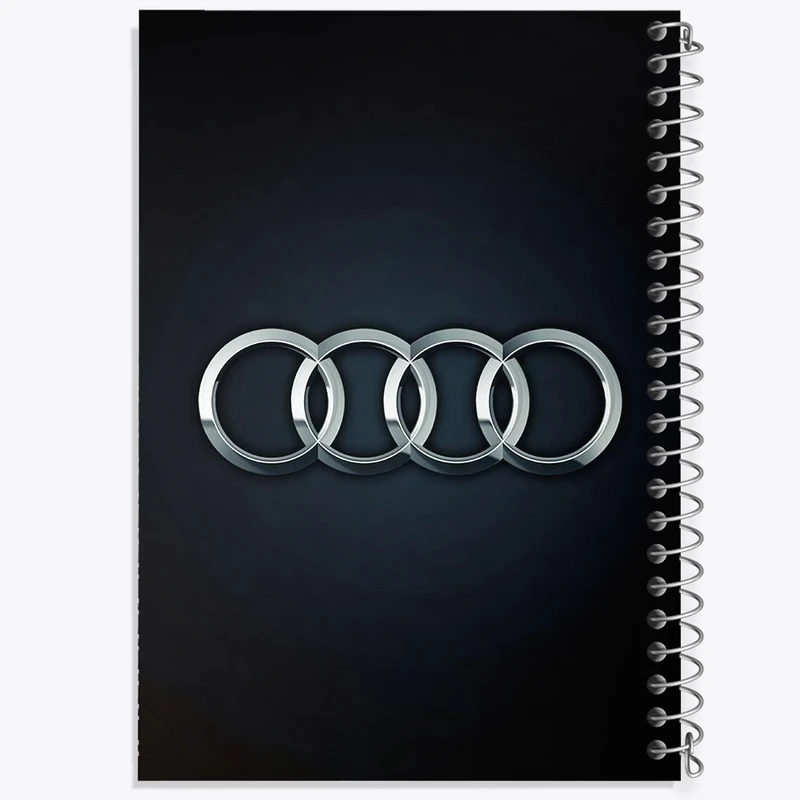 دفتر طراحی 50 برگ خندالو طرح آئودی Audi  کد 23624