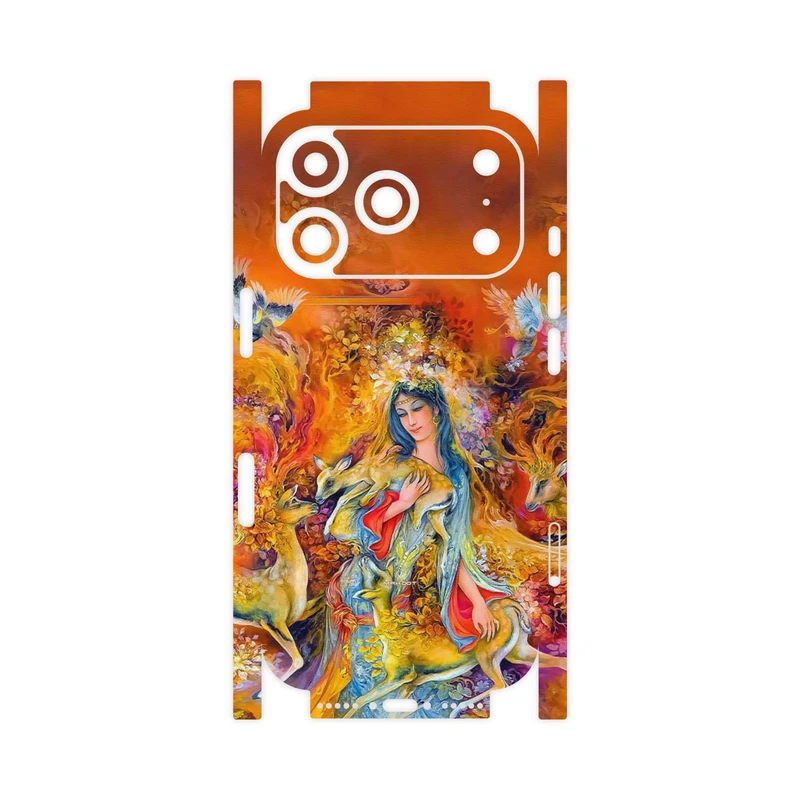 برچسب پوششی ماهوت مدل Persian miniature 2-FullSkin مناسب برای گوشی موبایل اپل iPhone 17 Pro