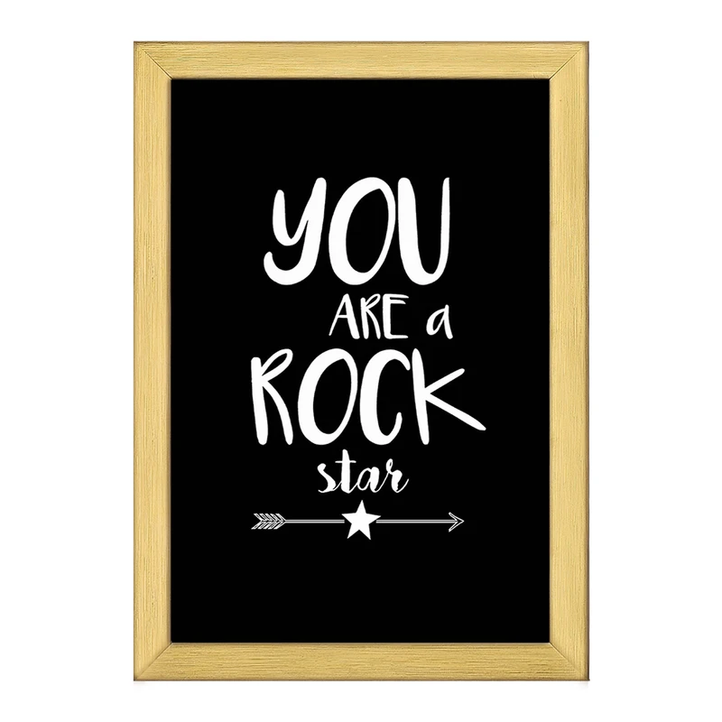 تابلو خندالو طرح You Are A Rock Star کد F11419