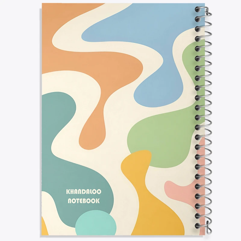 دفتر مشق 50 برگ خندالو طرح مدرن  کد N8630