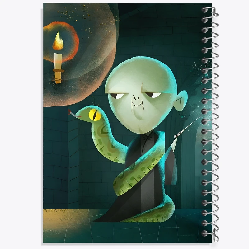 دفتر طراحی 50 برگ خندالو طرح هری پاتر (Harry Potter) کد F12691