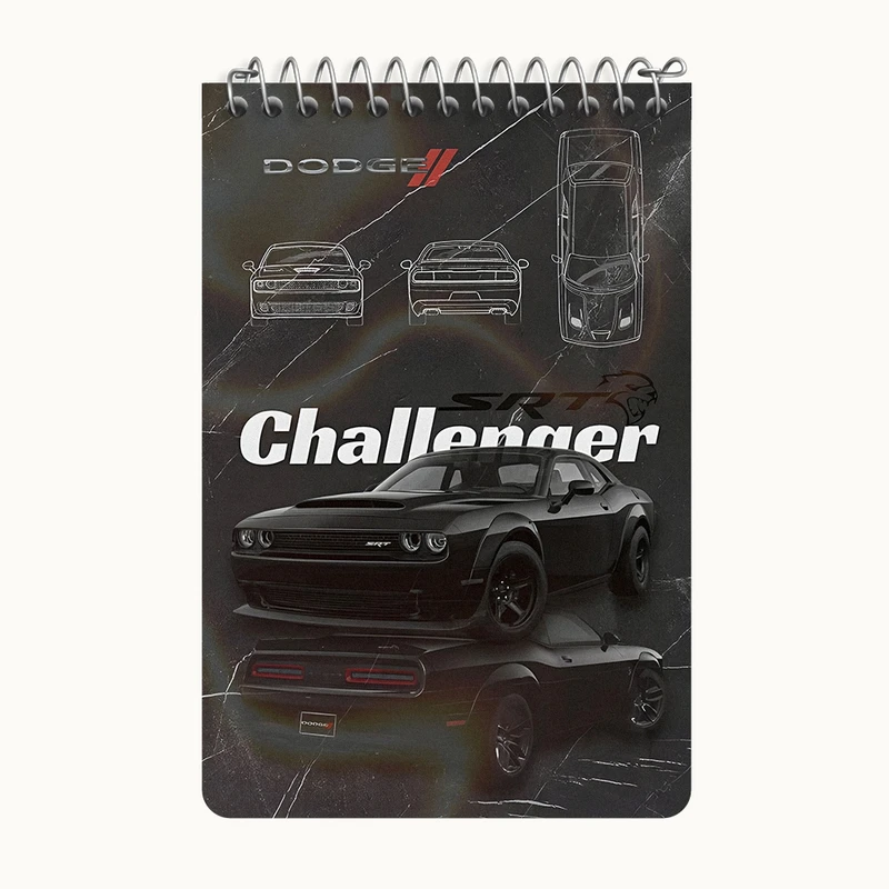 دفتر یادداشت 50 برگ خندالو طرح ماشین اسپرت کد F10373