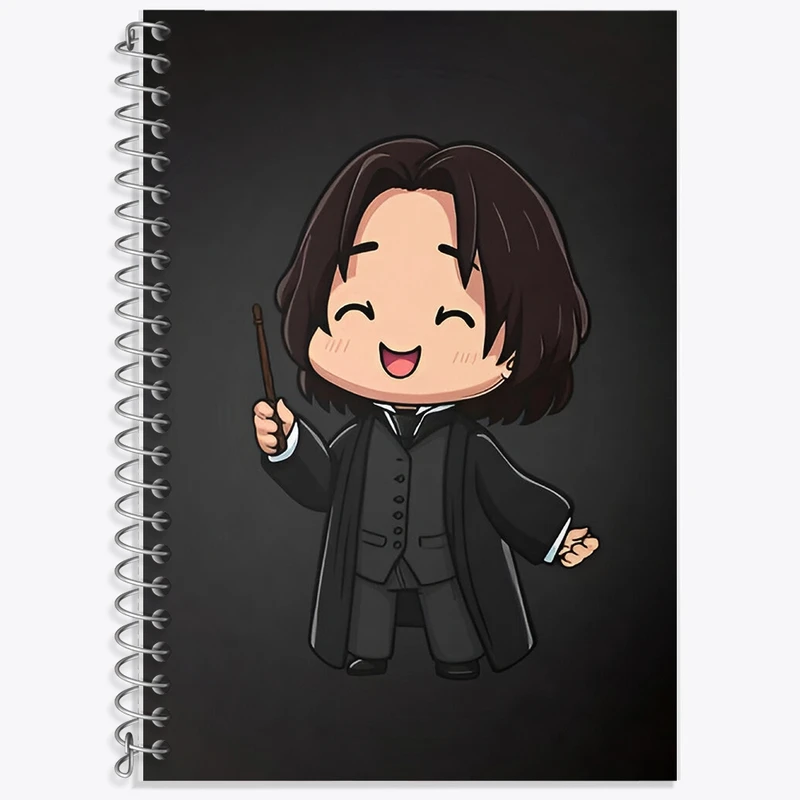 دفتر لغت 50 برگ خندالو طرح اسنیپ هری پاتر (Harry Potter) کد F9403