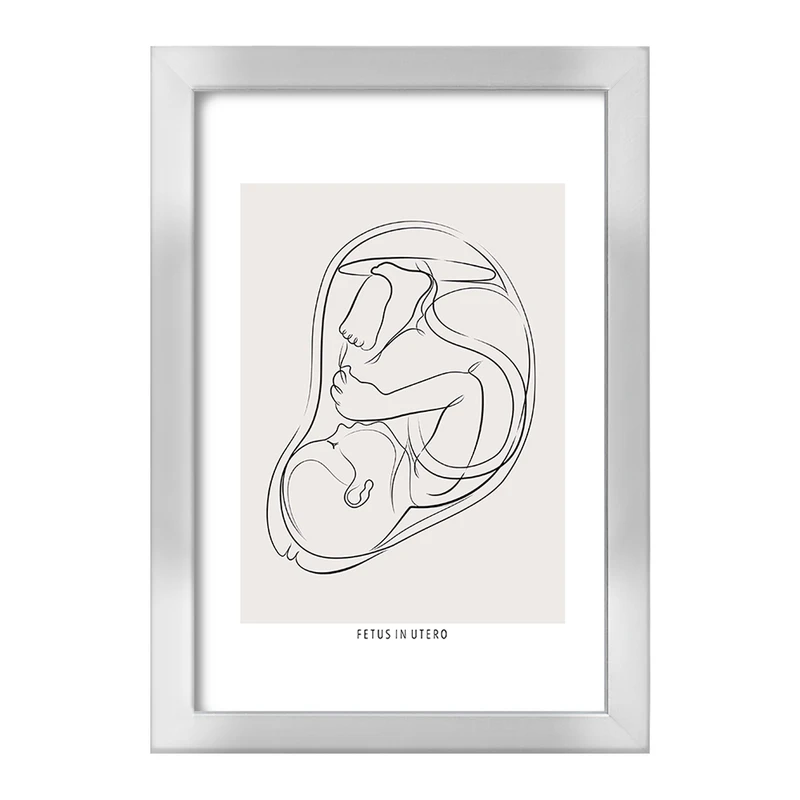 تابلو خندالو طرح جنین (Fetus In Utero) کد F13935